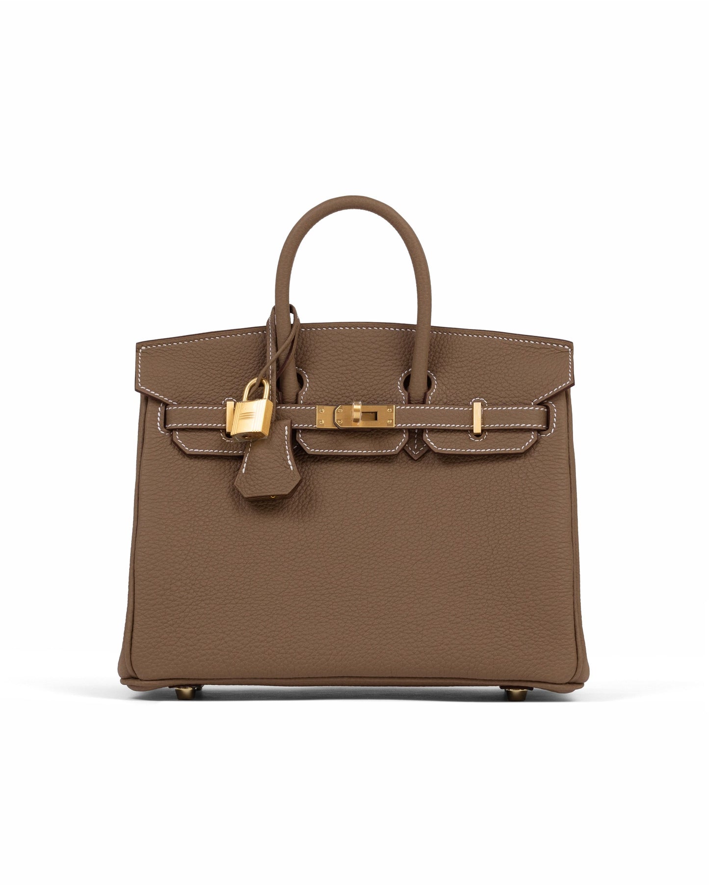 Birkin 25 Etoupe in Togo Leather with Brushed Gold Hardware