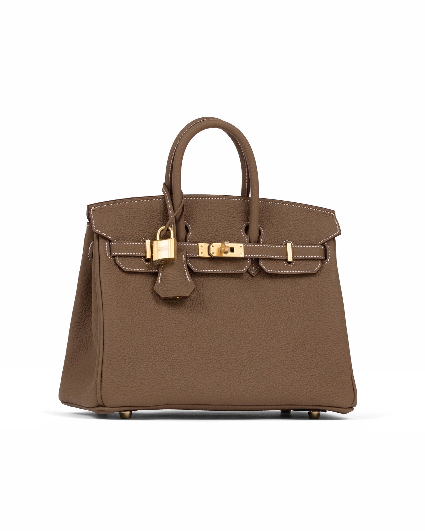 Birkin 25 Etoupe in Togo Leather with Brushed Gold Hardware