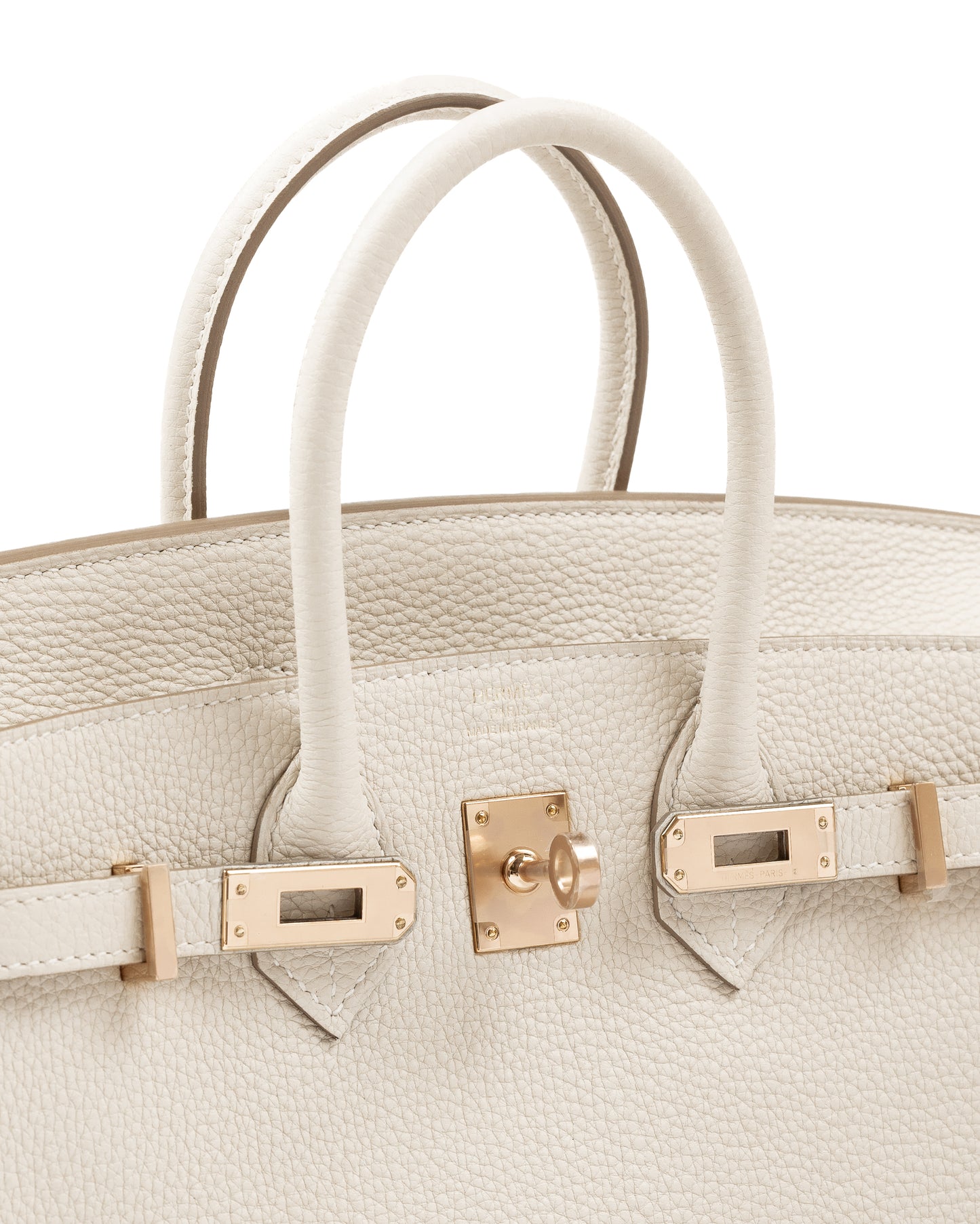 Birkin 25 Craie Togo with Rose Gold Hardware