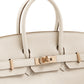 Birkin 25 Craie Togo with Rose Gold Hardware