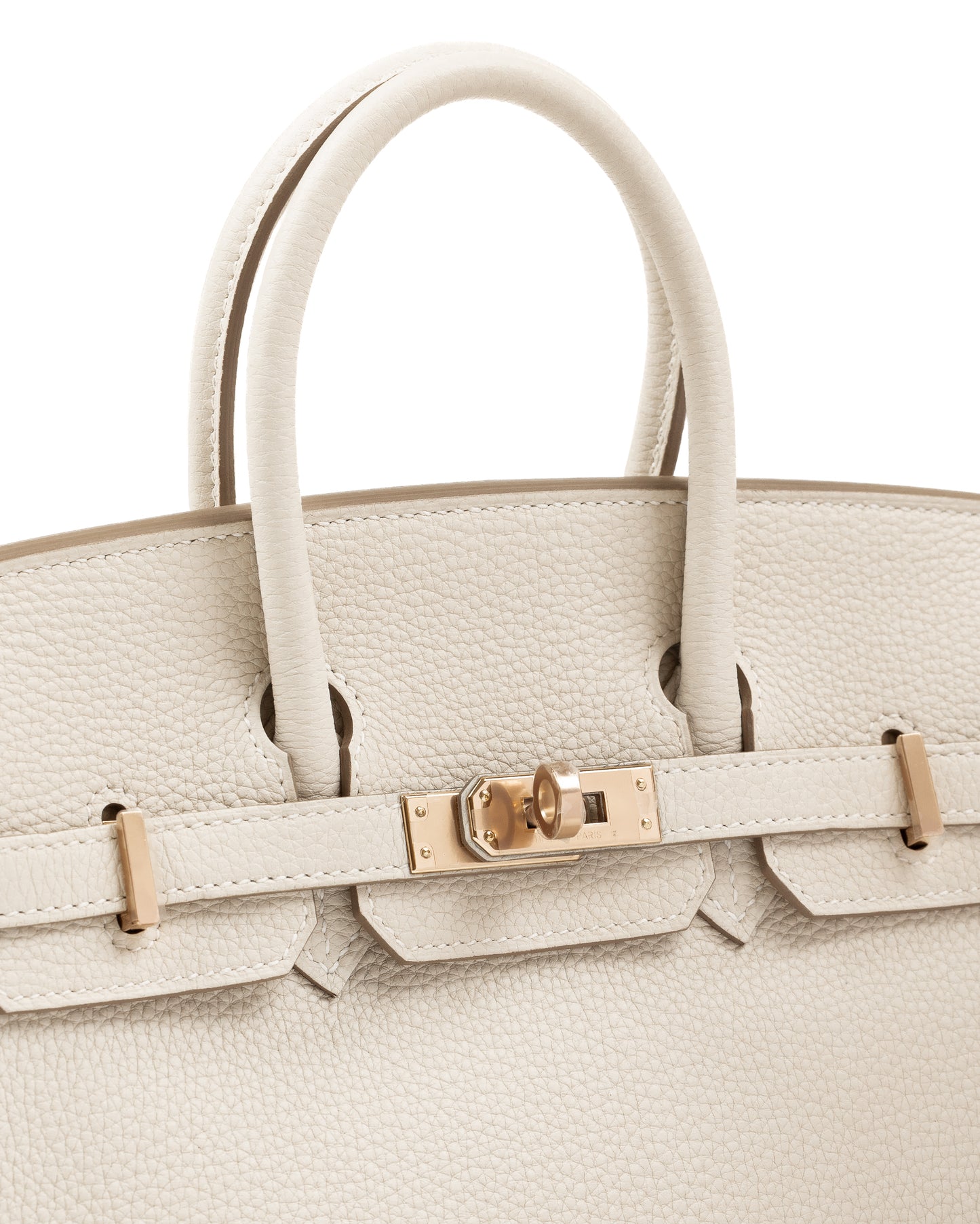 Birkin 25 Craie Togo with Rose Gold Hardware