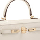 Kelly 25cm Nata Epsom Leather with Gold Hardware