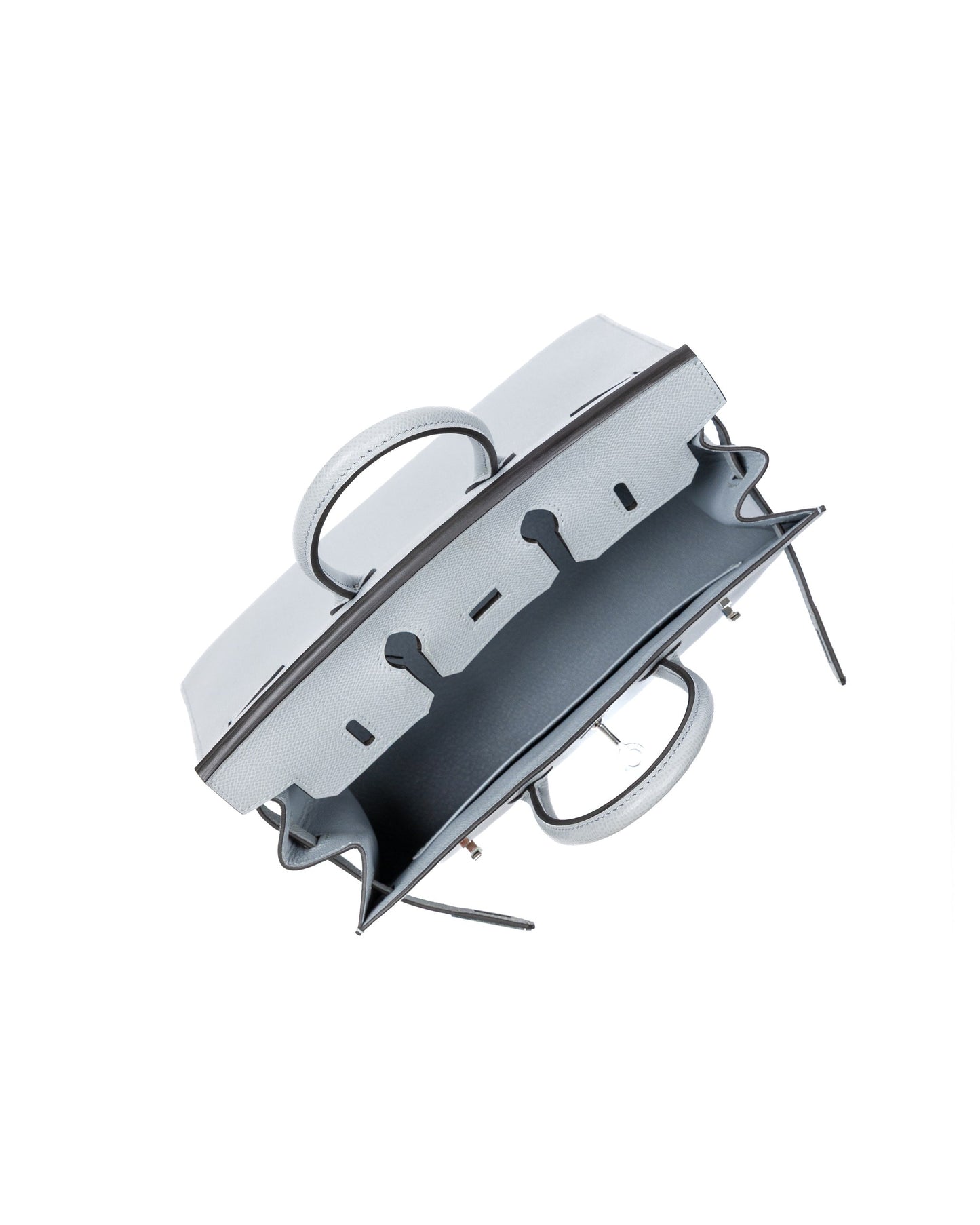 Birkin 25 Blue Glacier in Epsom Leather with Palladium Hardware