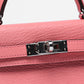 Kelly 20 in Rose d'Été Chevre Rouge Venetian Interior Palladium Hardware