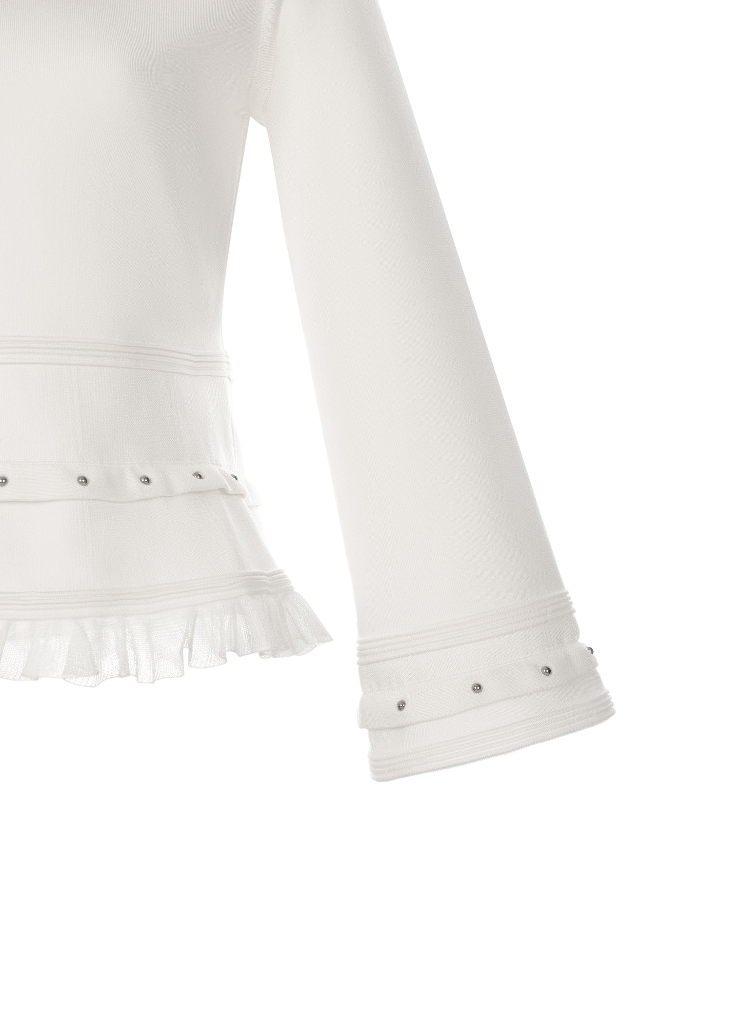 Hermès Veste Zipped Jacket Blanc Naturel size 36