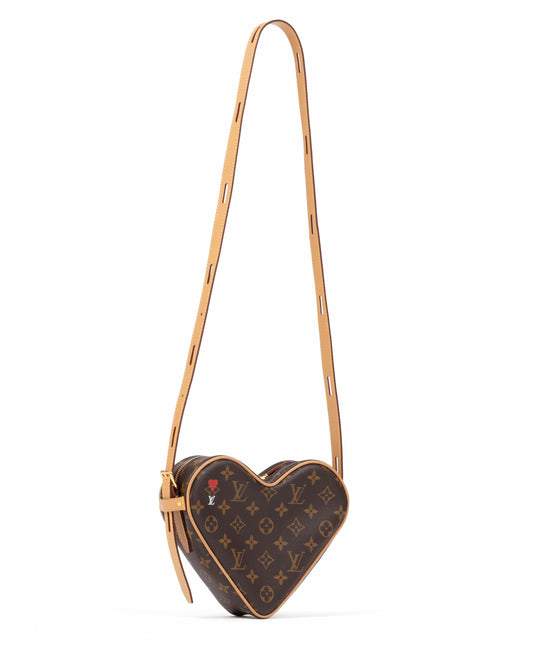 Louis Vuitton Game On Coeur Heart Bag Coated Canvas