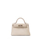 Kelly 20 in Beton Sellier Matte Alligator Mississippiensis with Palladium Hardware