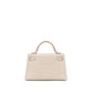 Kelly 20 in Beton Sellier Matte Alligator Mississippiensis with Palladium Hardware