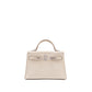 Kelly 20 in Beton Sellier Matte Alligator Mississippiensis with Palladium Hardware