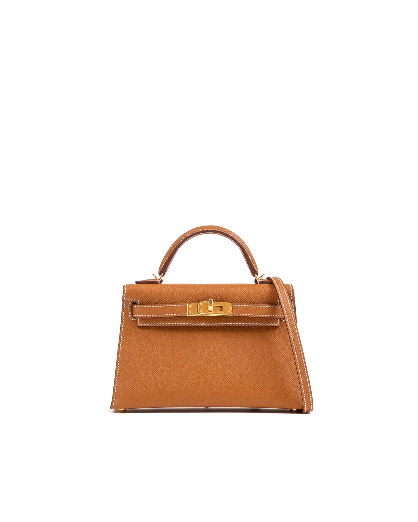 Kelly 20 Sellier Gold in Epsom Leather with Gold Hardware