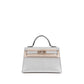 Kelly 20 Argent Silver Metallic in Chevre Leather with Palladium Hardware