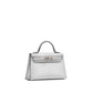 Kelly 20 Argent Silver Metallic in Chevre Leather with Palladium Hardware