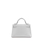 Kelly 20 Argent Silver Metallic in Chevre Leather with Palladium Hardware