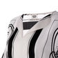 Ex-Libris a Main Levee" Blanc Nacre Caftan size 40