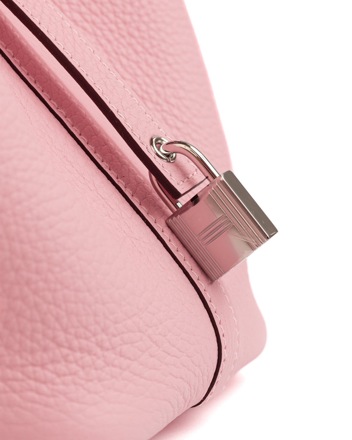 Picotin 18 Rose Sakura in Taurillon Clemence leather with Palladium Hardware