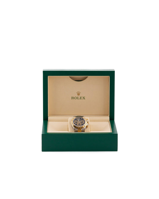 Rolex Oyster Cosmograph Daytona 40mm Yellow Rolesor with Black Dial