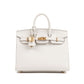 Birkin 25 Gris Pale in Epsom Leather with Gold Hardware