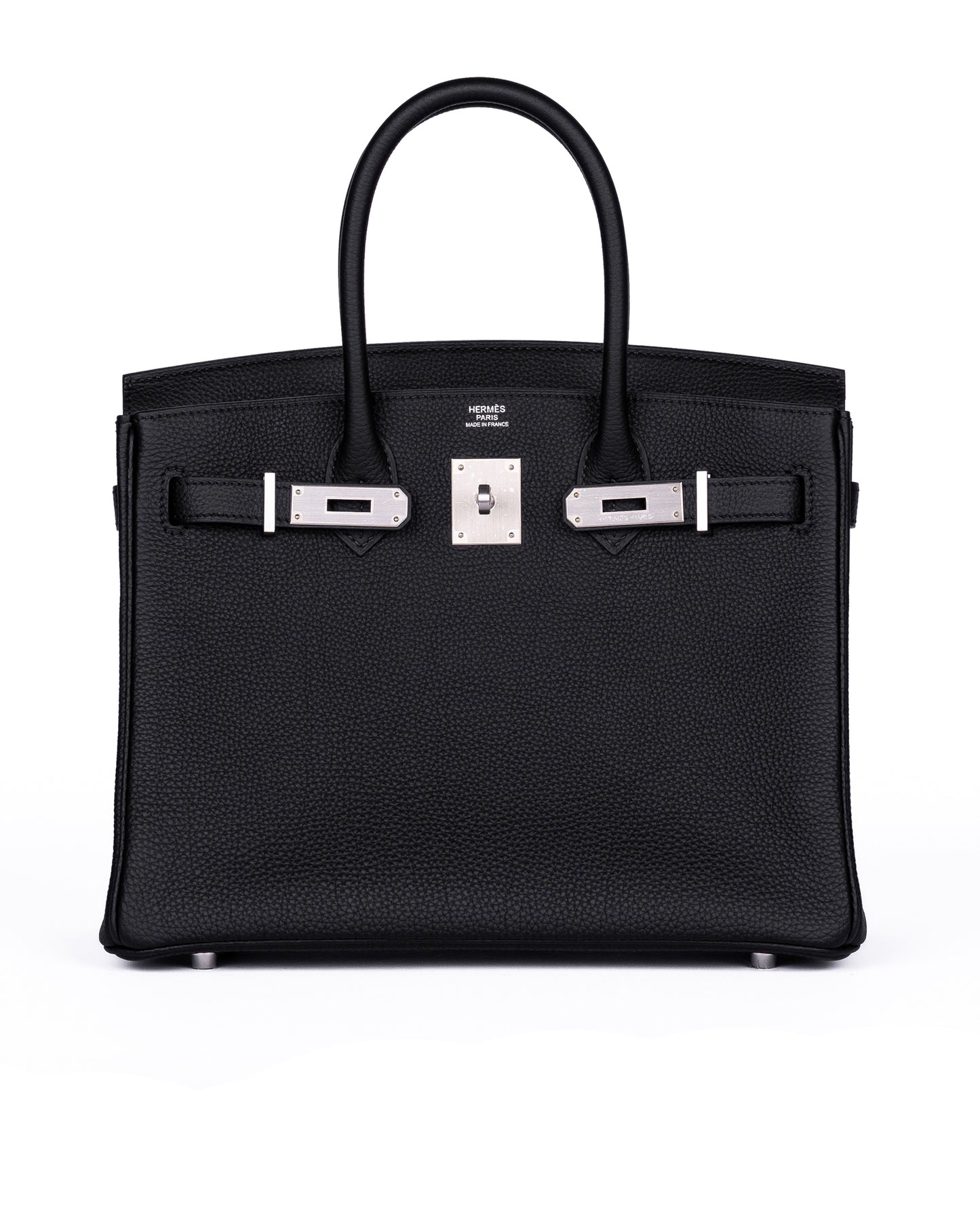 Birkin 30 Black in Togo Leather with Brushed Palladium Hardware