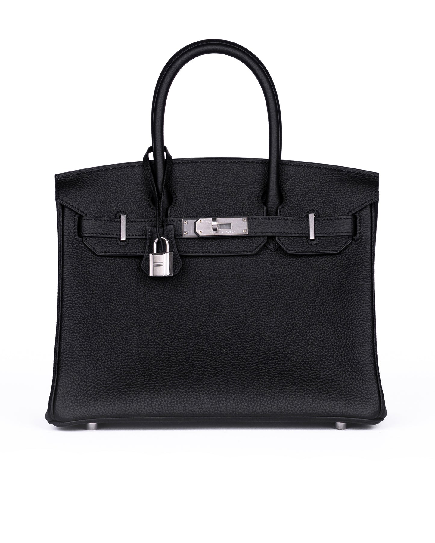 Birkin 30 Black in Togo Leather with Brushed Palladium Hardware