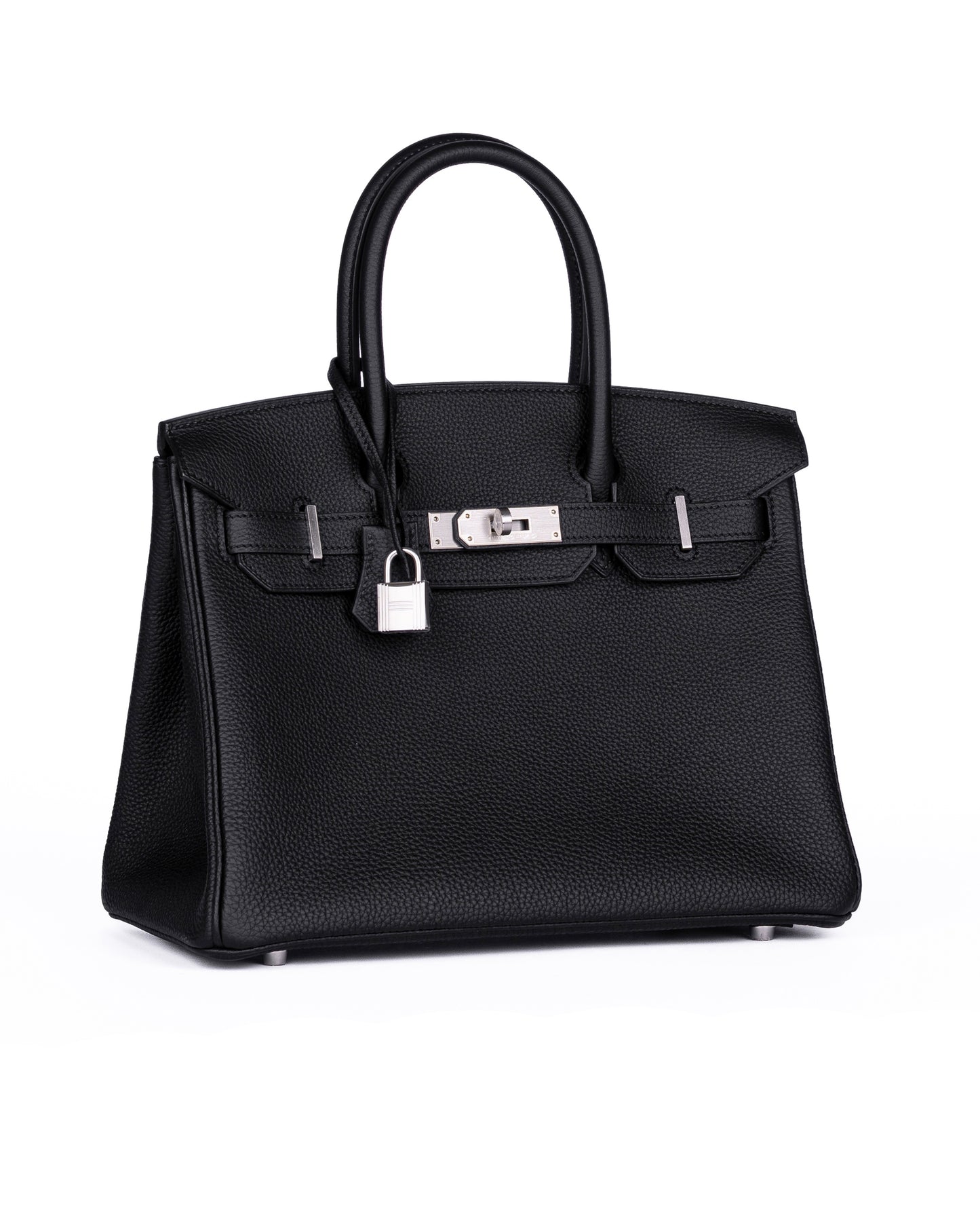 Birkin 30 Black in Togo Leather with Brushed Palladium Hardware