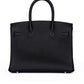 Birkin 30 Black in Togo Leather with Brushed Palladium Hardware
