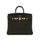 Birkin 25 Bai Brun in Togo Leather with Gold Hardware