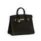 Birkin 25 Bai Brun in Togo Leather with Gold Hardware