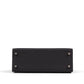 Kelly 25 Black in Epsom Leather with Palladium Hardware