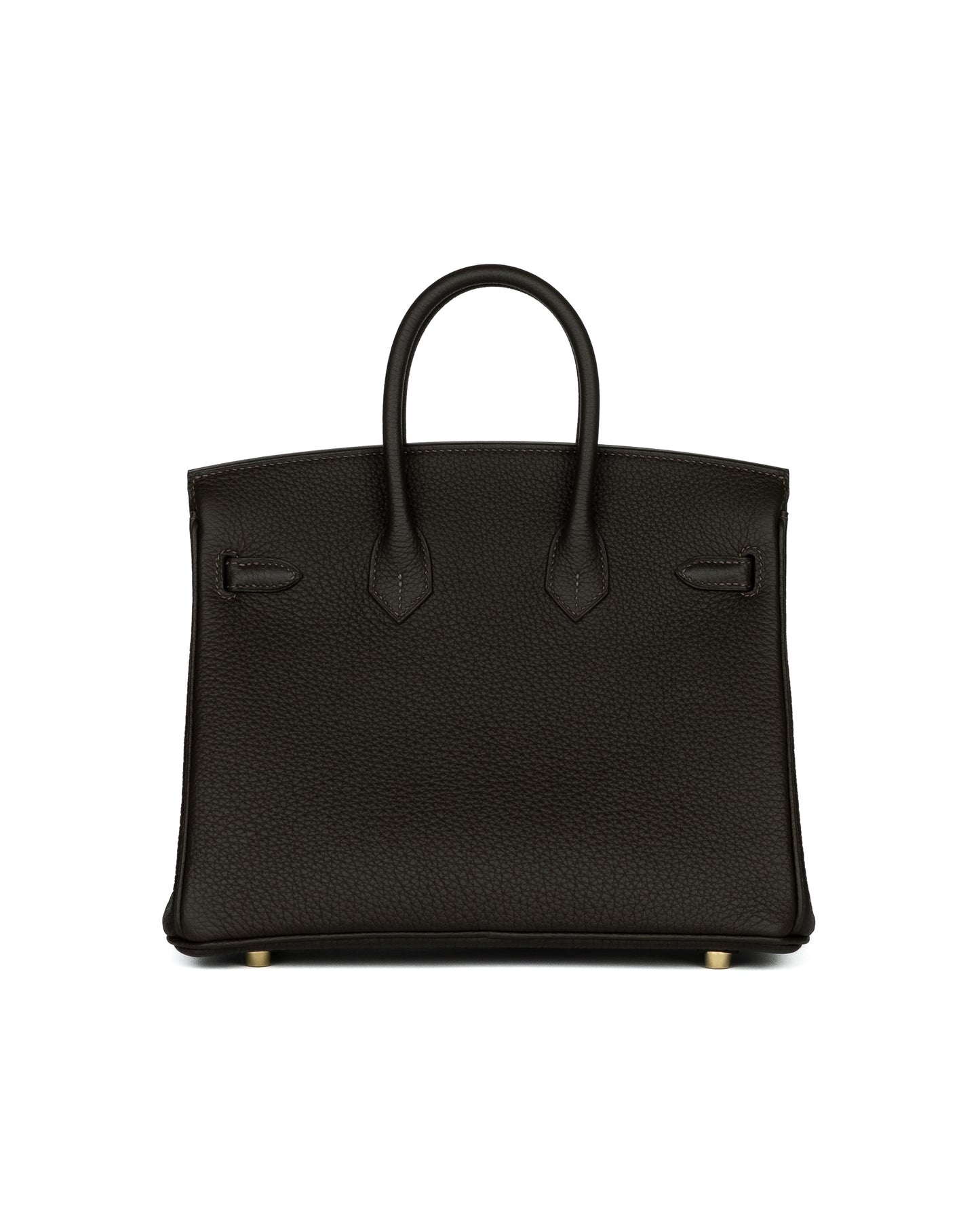 Birkin 25 Bai Brun in Togo Leather with Gold Hardware