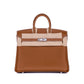 Birkin 25 in Gold Togo with Palladium Hardware