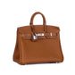 Birkin 25 in Gold Togo with Palladium Hardware
