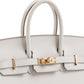 Birkin 25 Gris Pale in Epsom Leather with Gold Hardware