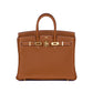 Birkin 25 Gold in Togo Leather with Gold Hardware