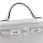 Kelly 20 Argent Silver Metallic in Chevre Leather with Palladium Hardware