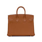 Birkin 25 Gold in Togo Leather with Gold Hardware