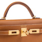 Kelly 20 Gold in Epsom Leather with Gold Hardware