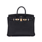 Birkin 25 Black in Togo Leather with Gold Hardware