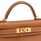 Kelly 20 Gold in Epsom Leather with Gold Hardware