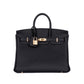 Birkin 25 Black in Togo Leather with Gold Hardware