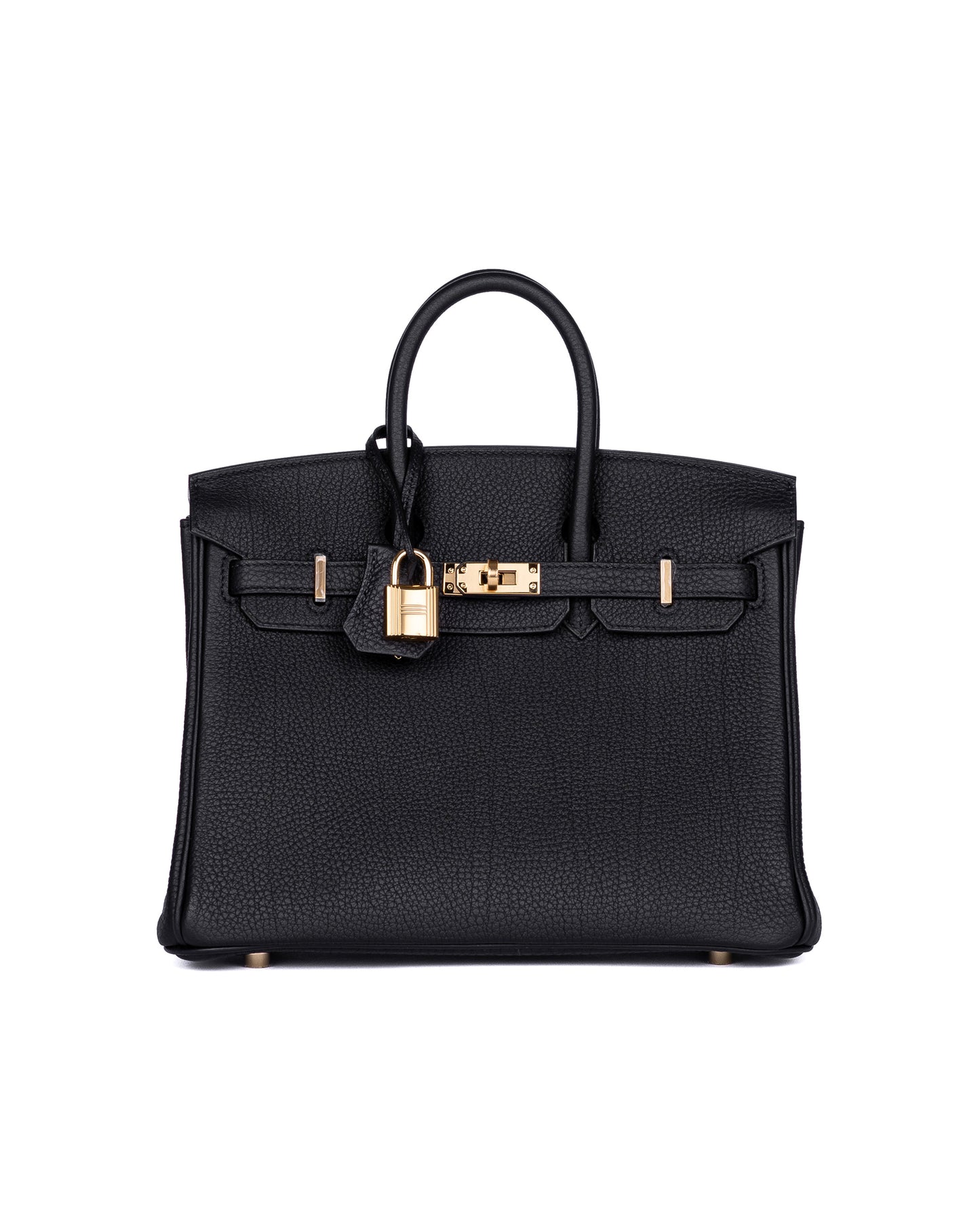 Birkin 25 Black in Togo Leather with Gold Hardware