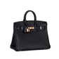 Birkin 25 Black in Togo Leather with Gold Hardware