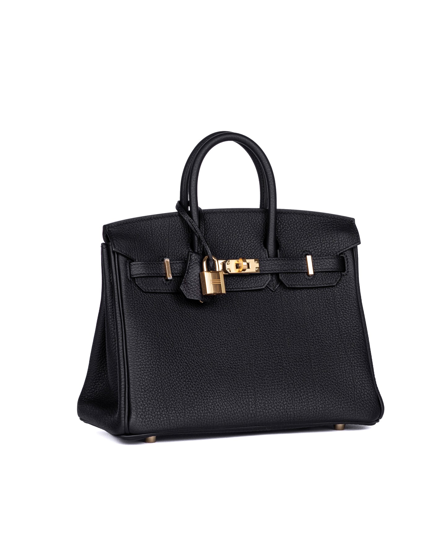 Birkin 25 Black in Togo Leather with Gold Hardware