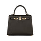 Hermès Kelly 25 Bai Brun Epsom with Permabrass Hardware