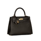 Hermès Kelly 25 Bai Brun Epsom with Permabrass Hardware
