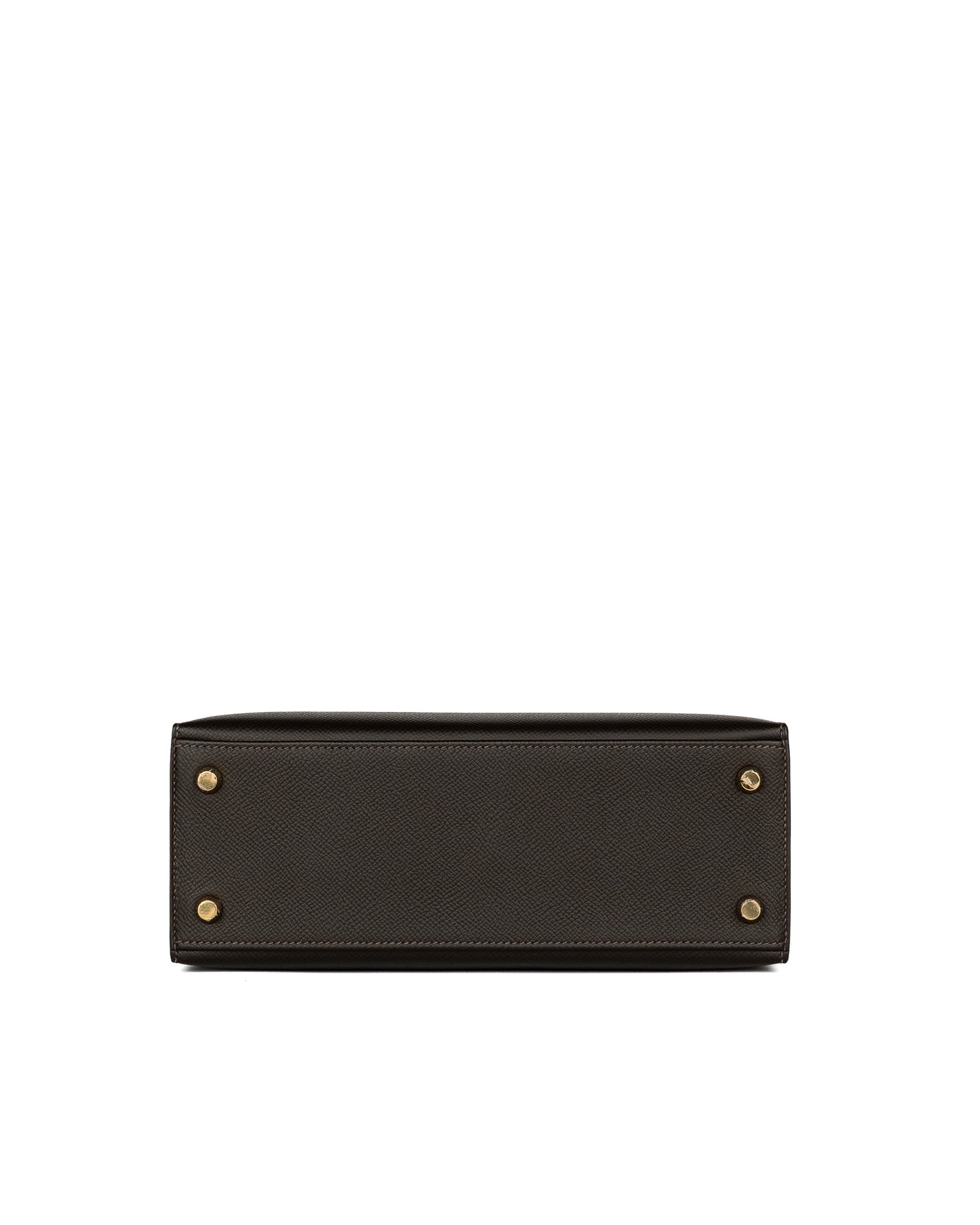 Hermès Kelly 25 Bai Brun Epsom with Permabrass Hardware
