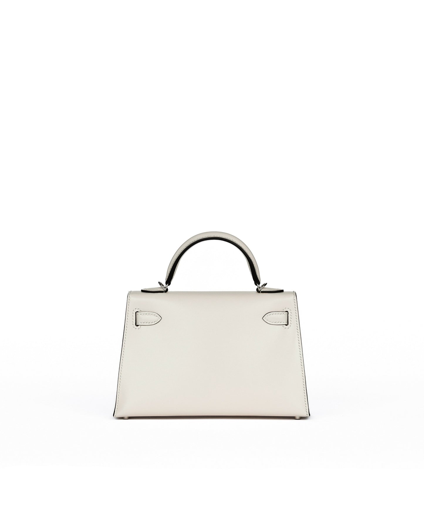 Kelly 20 Cloute Crème Box Leather with Palladium Hardware