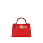 Hermès Kelly 20 Rouge de Coeur in Veau Madame Leather with Gold Hardware