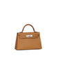 Hermès Kelly 20 HSS Biscuit/Bordeaux Epsom with Palladium Hardware