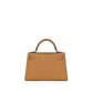 Hermès Kelly 20 HSS Biscuit/Bordeaux Epsom with Palladium Hardware