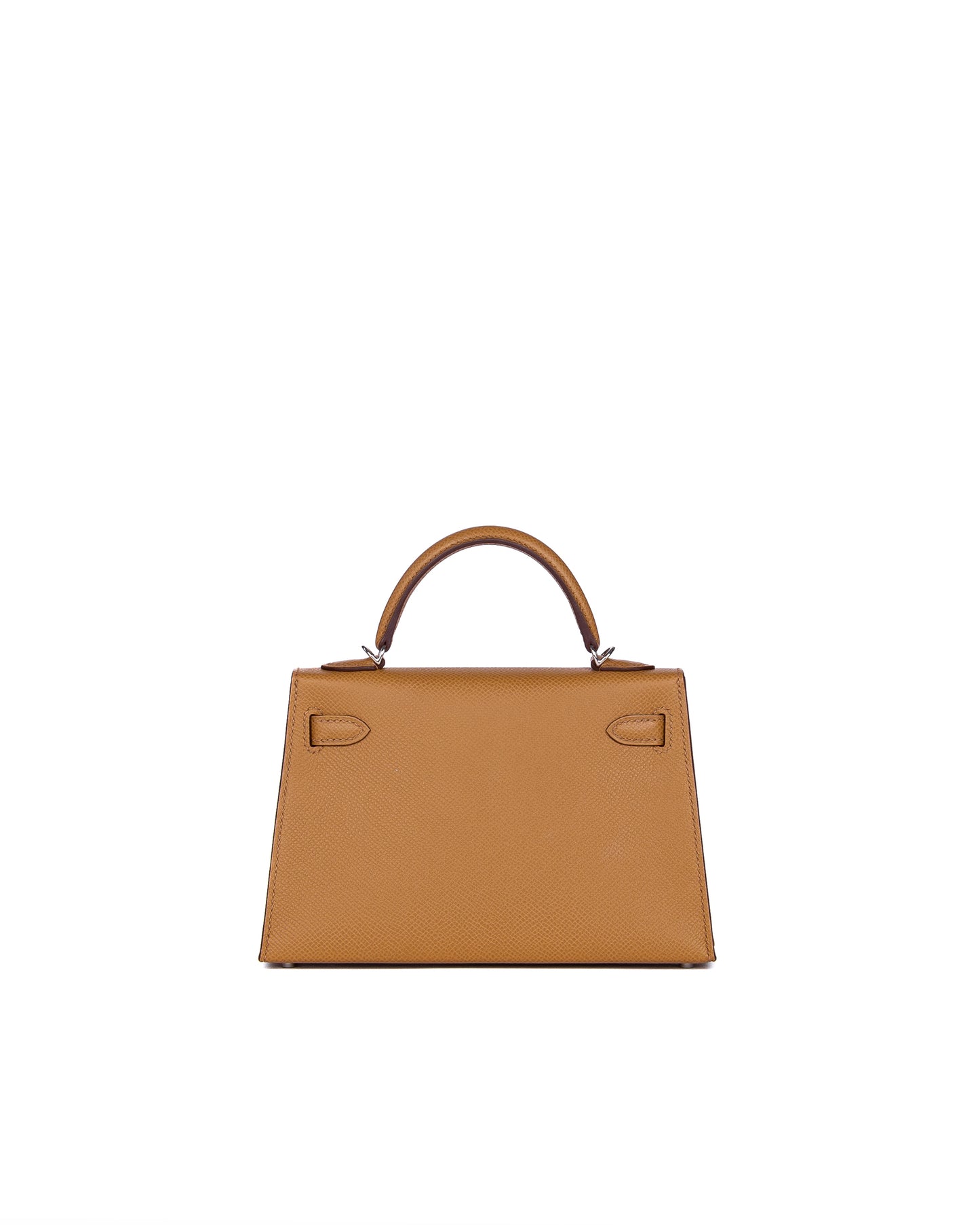 Hermès Kelly 20 HSS Biscuit/Bordeaux Epsom with Palladium Hardware